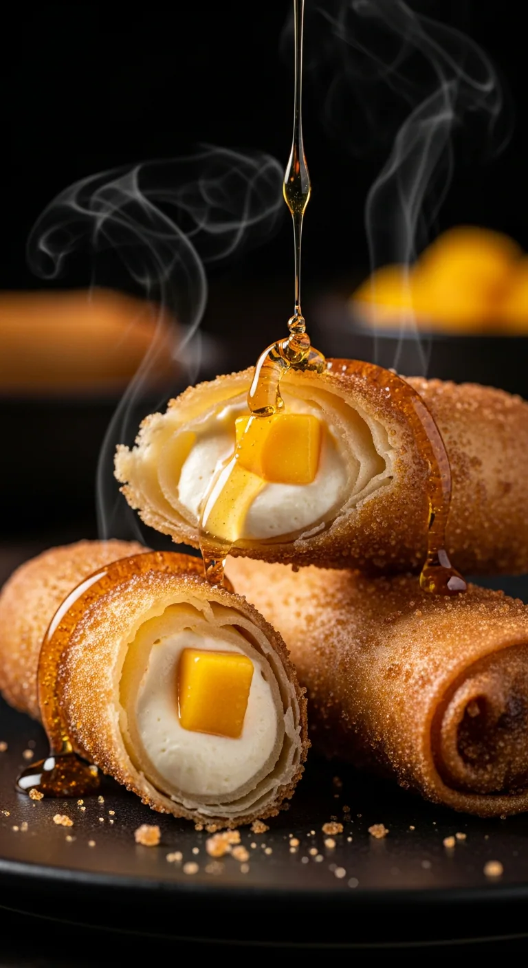 Turon Mango Cheesecake